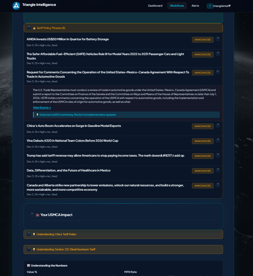Section 301 policy alerts preview